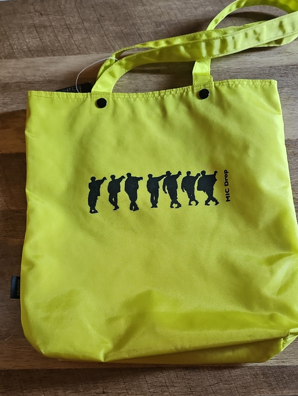 Official BTS MIC Drop Daily Eco Tote Bag